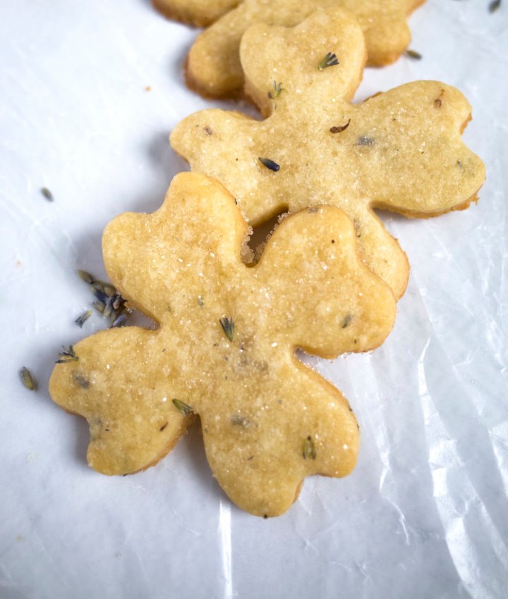 Caramelized Honey & Lavender&nbsp;Shortbread