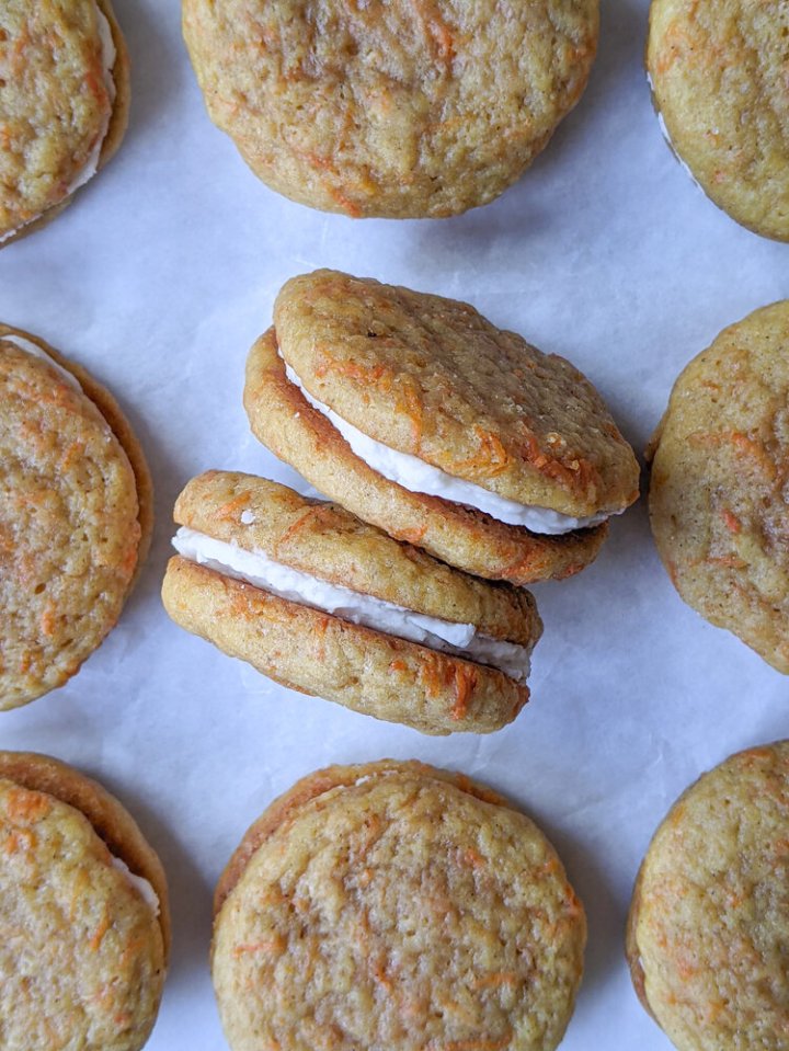 Carrot & Orange Blossom Cookie&nbsp;Sandwiches