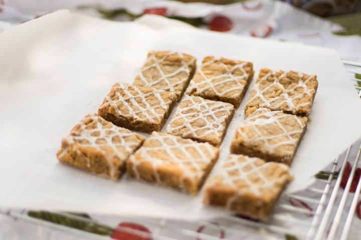 Ginger Lemon Blondies