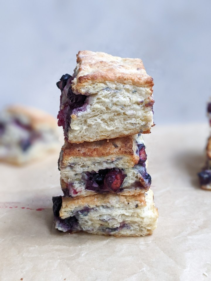 Blueberry & Lavender Shortcake&nbsp;Biscuits