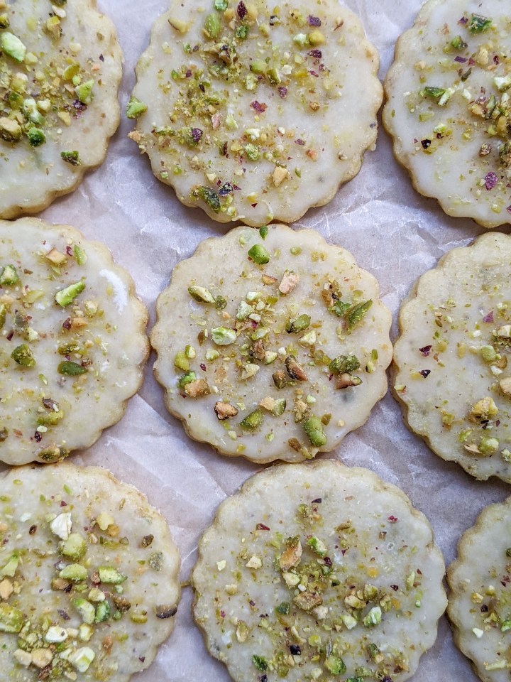 Pistachio Shortbread